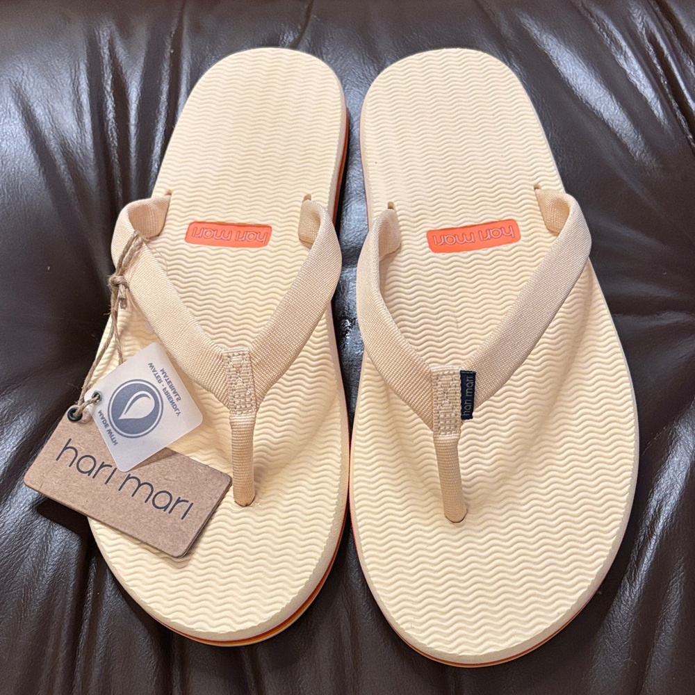 Hari Mari yellow Flip Flops